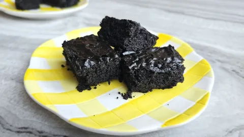 Upravené vegan čokoládové brownies